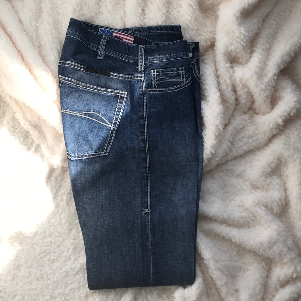 B. Tuff Jeans already starched